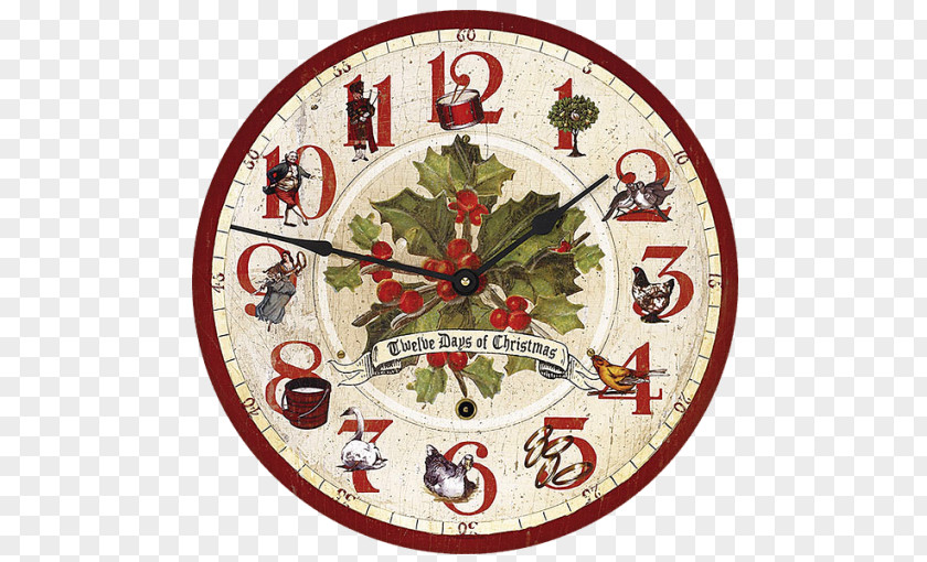Clock Christmas Day The Twelve Days Of Scrapbooking PNG