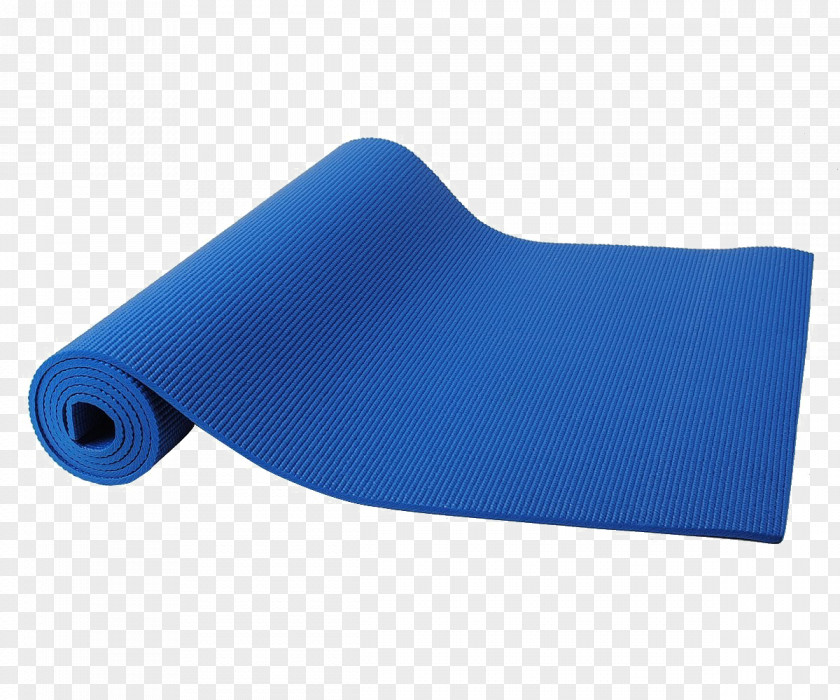 Design Cobalt Blue Yoga & Pilates Mats Electric PNG