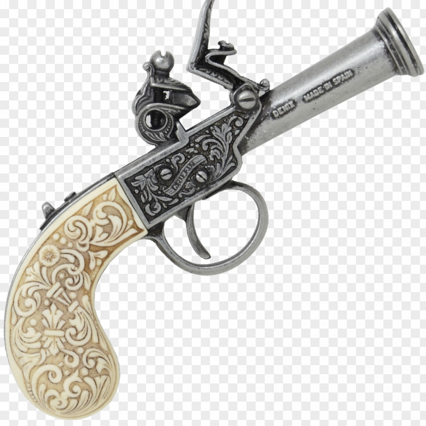 Handgun Trigger Flintlock Firearm Pocket Pistol PNG