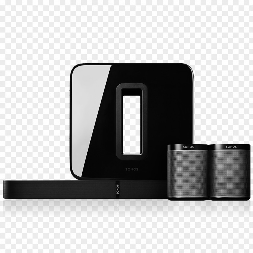 Play:1 Home Theater Systems Sonos Loudspeaker 5.1 Surround Sound PNG