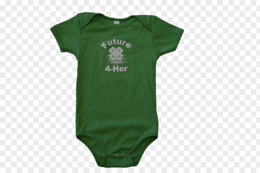 T-shirt Baby & Toddler One-Pieces Green Sleeve PNG