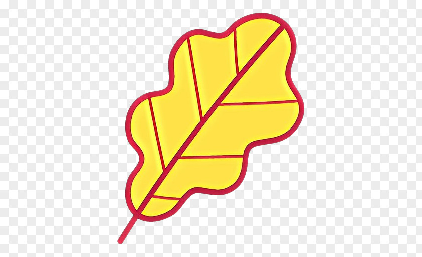 Yellow Leaf Clip Art Line PNG