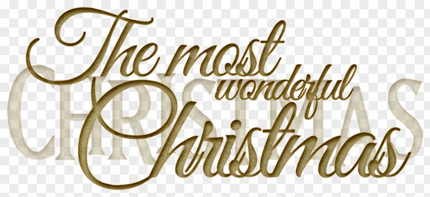Merry Christmas Wordart Clip Art PNG