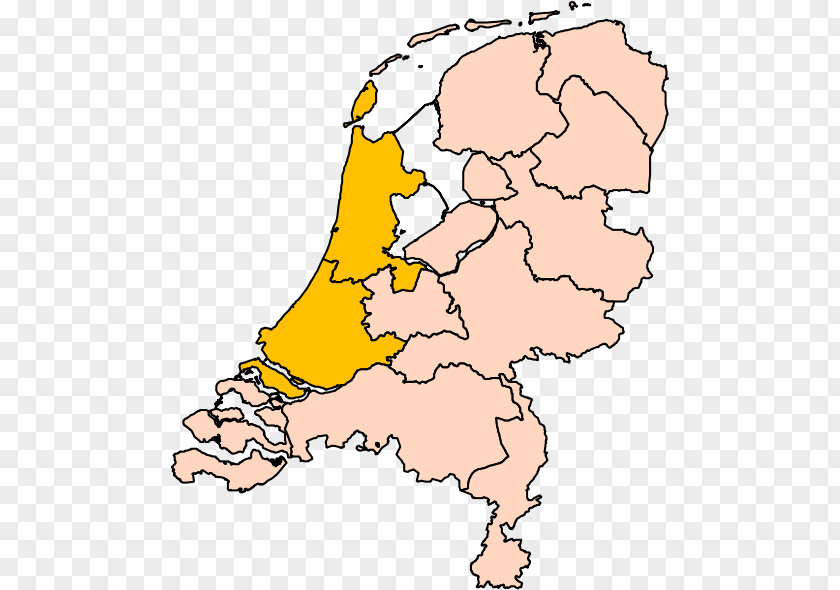 North Holland South Friesland Map PNG