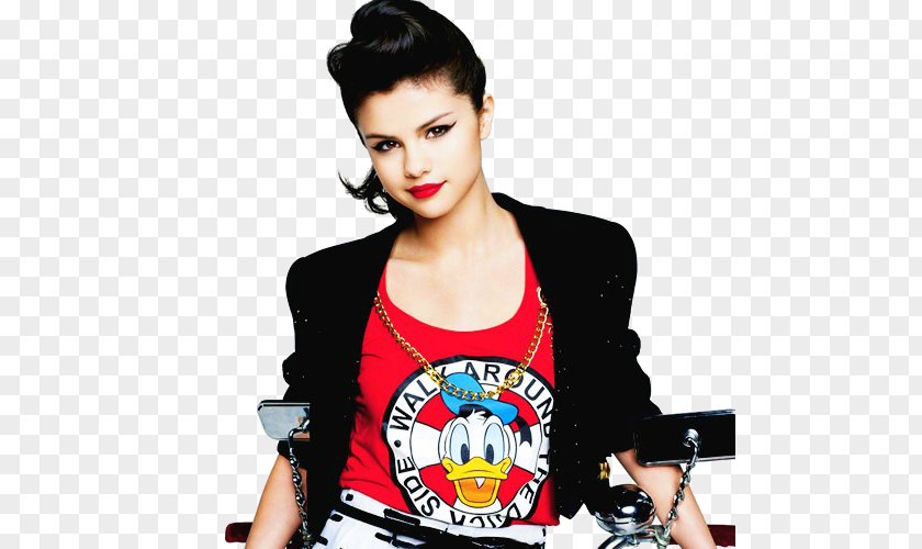 Selena Gomez Magazine Shout PNG