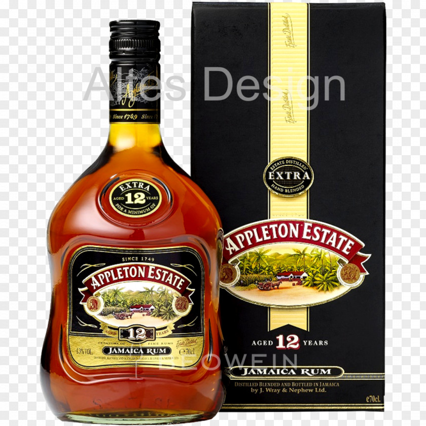 Liqueur Rum Appleton Estate Whiskey Licor 43 PNG