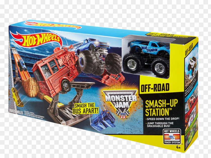 Monster Jam Hot Wheels Car Truck Toy Maximum Destruction PNG