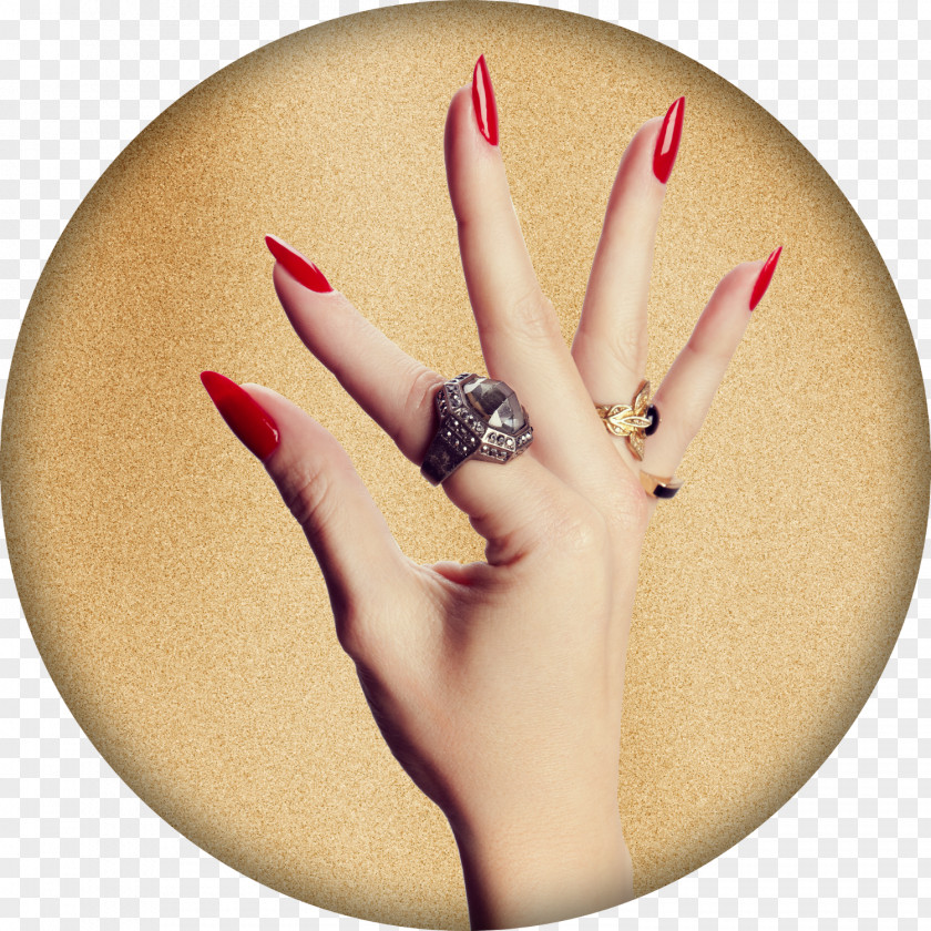 Nail Hand Model Art Manicure PNG