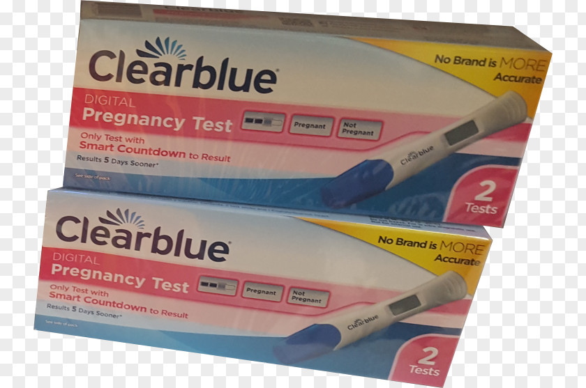 Pregnancy Clearblue Digital Test With Conception Indicator False PNG