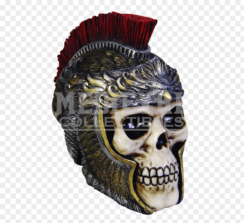 Roman Eagle Skull Latex Mask Face Human Skeleton PNG