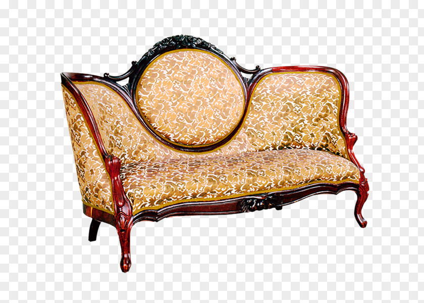 Silla Loveseat Furniture Divan Couch PNG