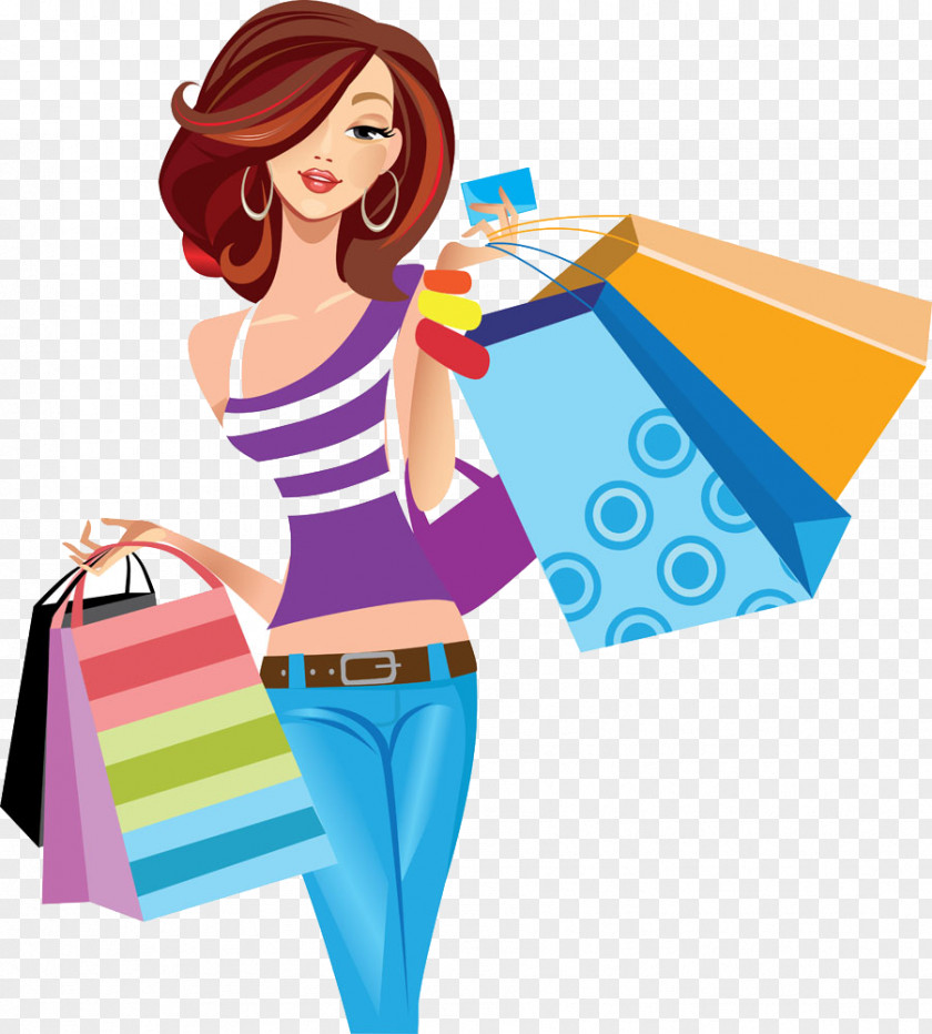 Women Shopping Stock Photography Royalty-free Clip Art PNG
