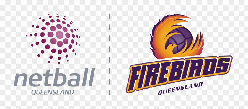 Boy Playing Queensland Firebirds Logo Netball Australia Graphic Design PNG
