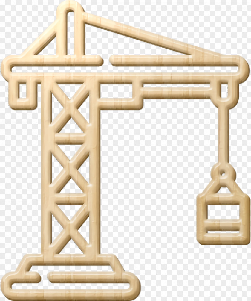 Crane Icon Industrial Process PNG