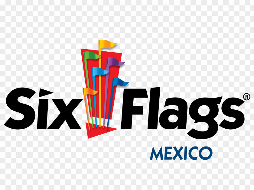Six Flags Over Georgia Logo St. Louis Brand PNG