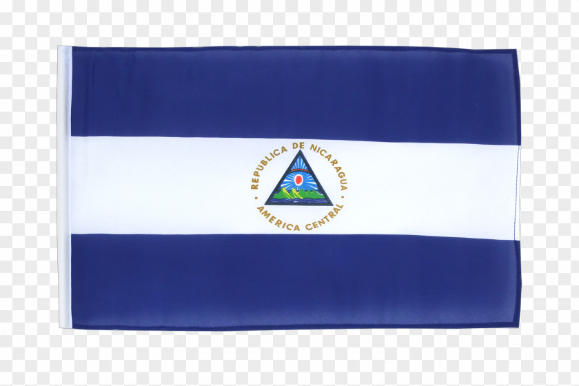 Small Flags Flag Of Nicaragua Fahne Cobalt Blue PNG