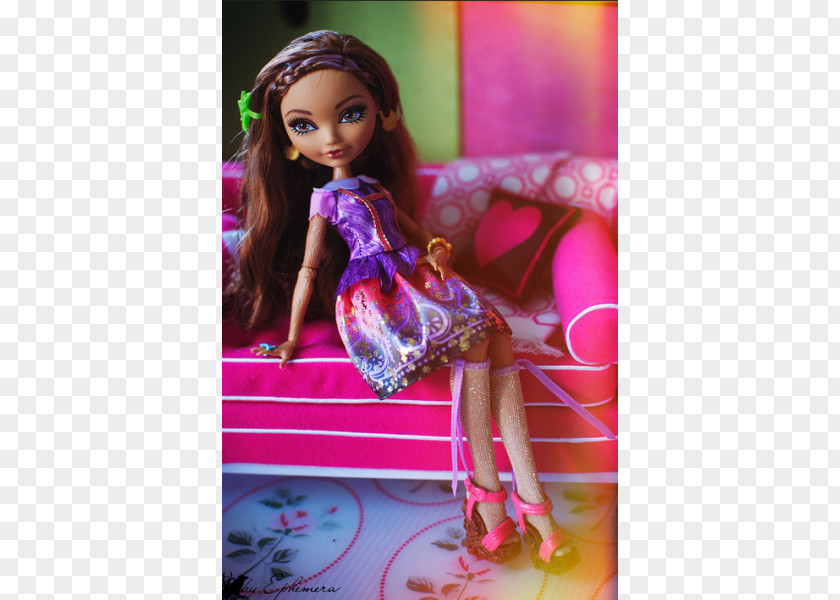 Barbie Doll Ever After High Cedar Wood PNG