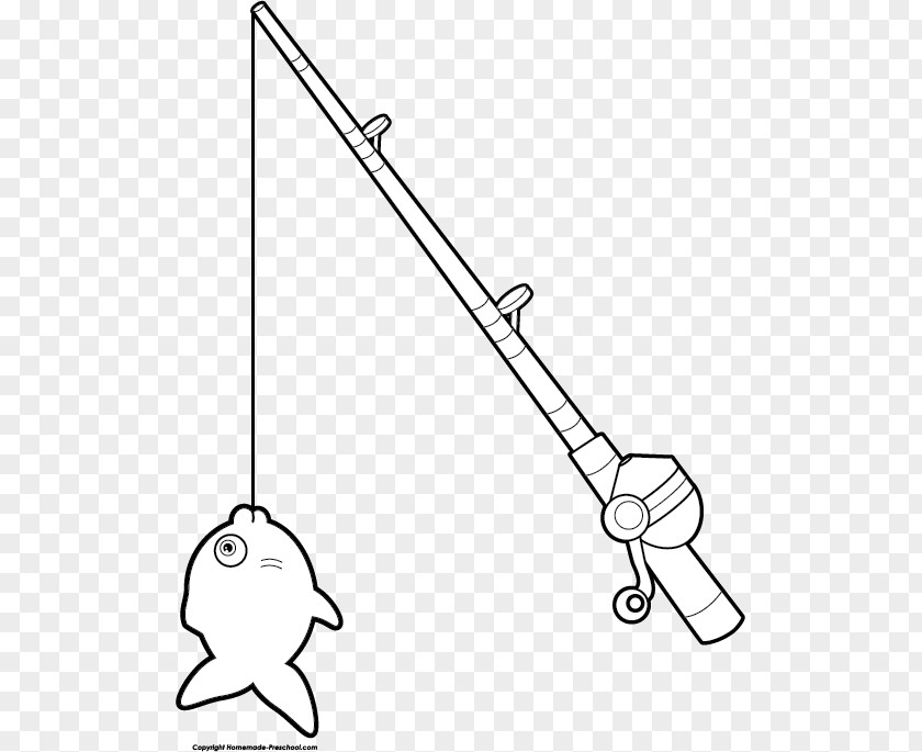 Fishing Pole Rods Drawing Fly Clip Art PNG