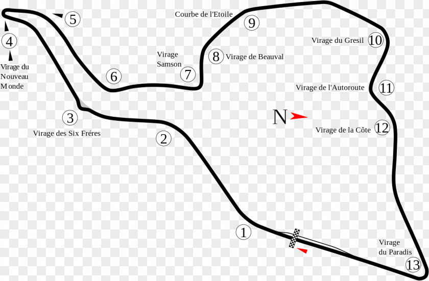 Formula 1 Reims-Gueux Grand Prix Automobile De Rouen-les-Essarts Circuit Charade PNG