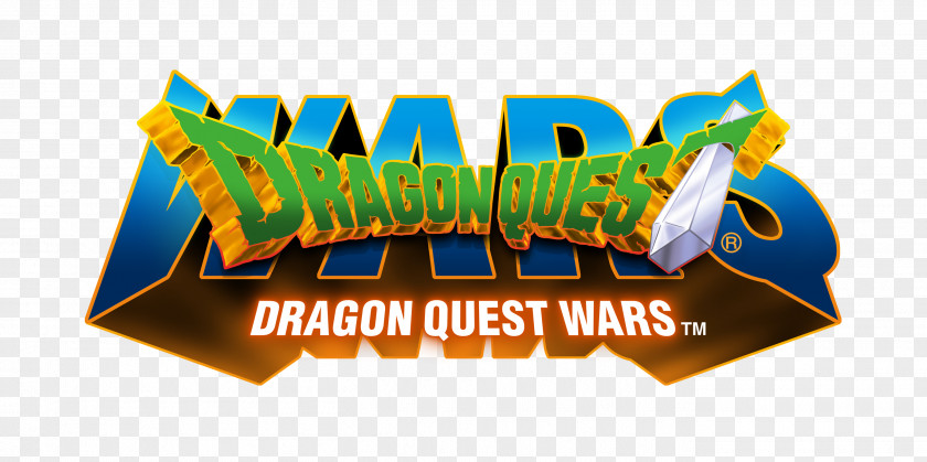 Game Logo Dragon Quest Wars IX V Nintendo DS PNG