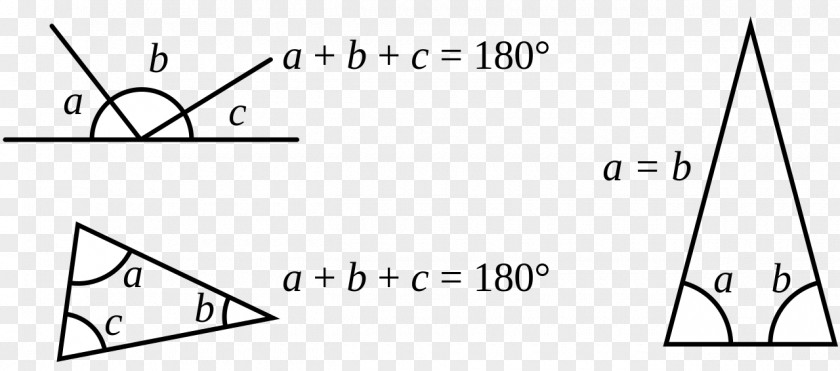 Isosceles Triangle Angle Trisection Line Right PNG