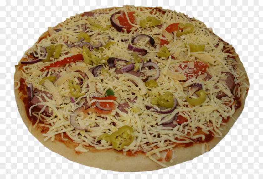 Pizza California-style Sicilian Cheese PNG