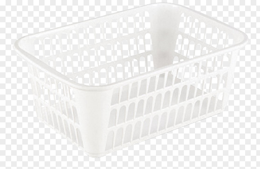Basket Plastic Handle Laundry Room PNG