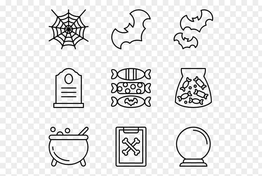 Halloween Vector Material PNG