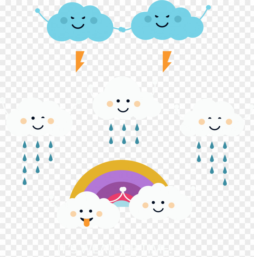 Lovely Weather Symbol Forecasting Gratis PNG