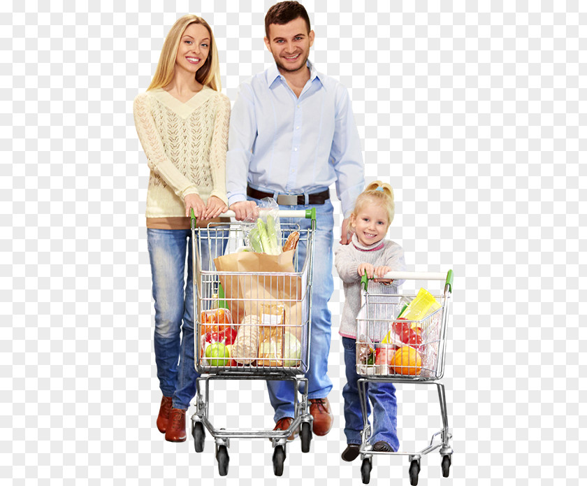Shopping People Cart Supermarket Customer PNG