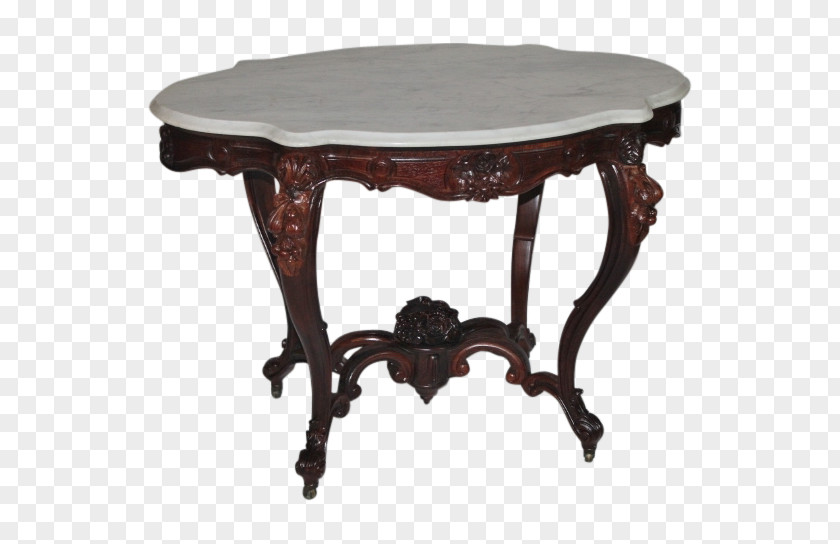 Table Bedside Tables Victorian Era Rococo Antique PNG