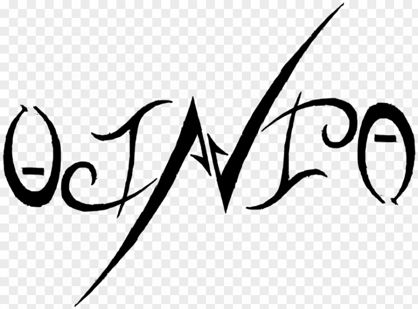 Ambigram Logo Drawing Calligraphy PNG