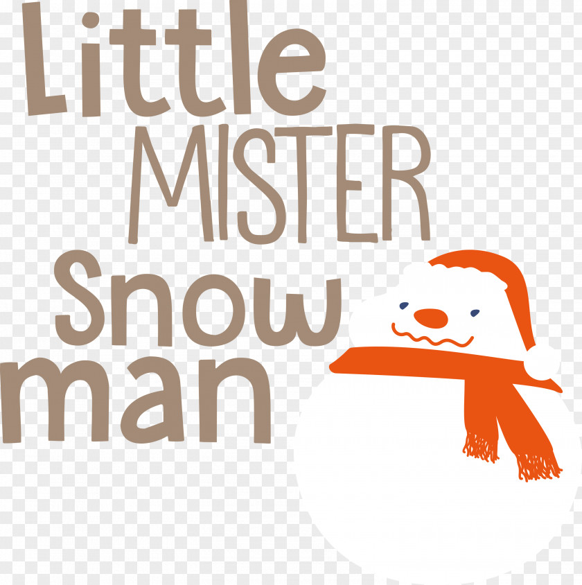 Little Mister Snow Man PNG