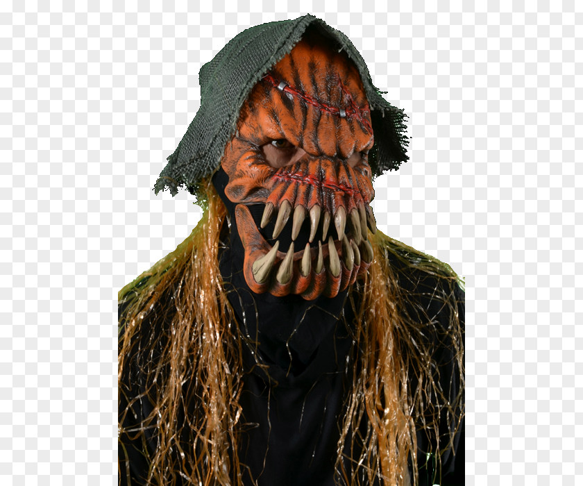 Mask Latex Death Scarecrow Halloween PNG