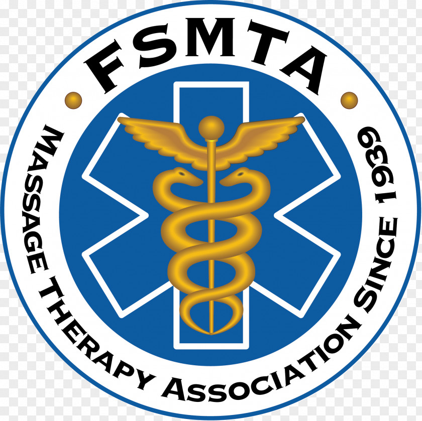 Massage Logo FSMTA Association Since 1939 Therapy Soundarya Spa & Salt Room PNG