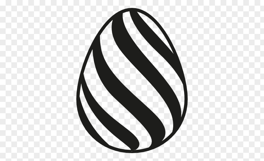 Striped Easter Egg PNG