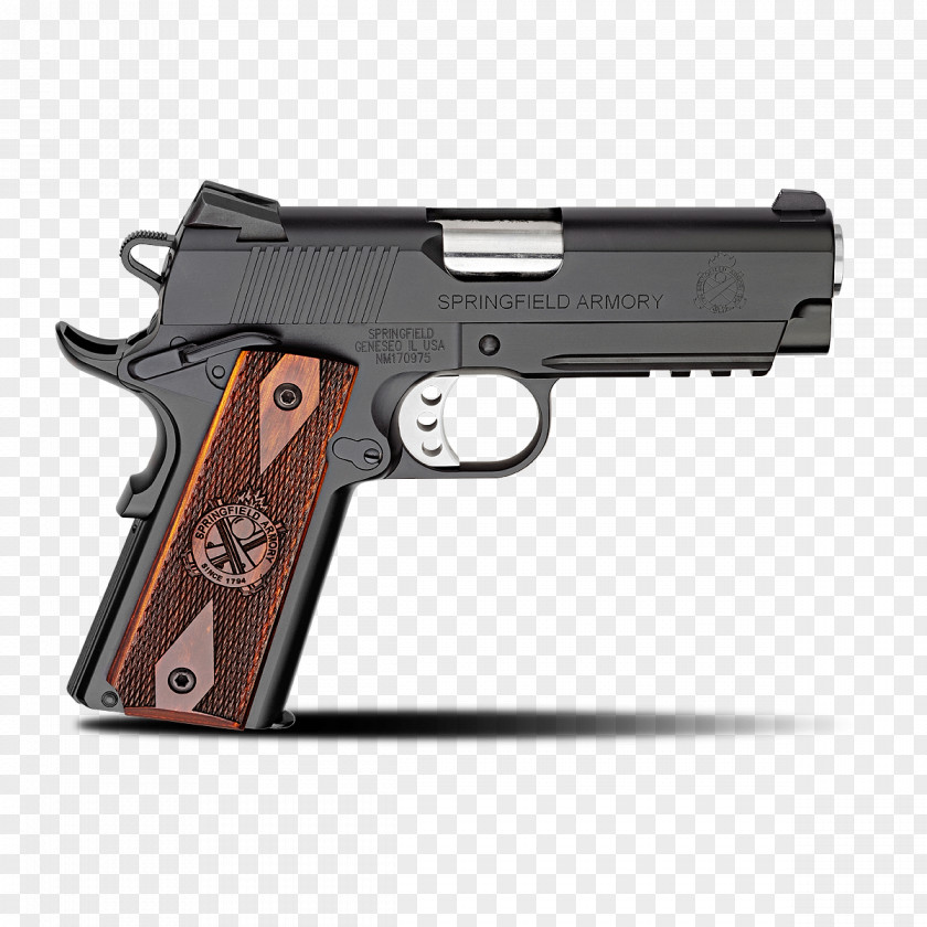 Handgun Springfield Armory .45 ACP M1911 Pistol Automatic Colt PNG