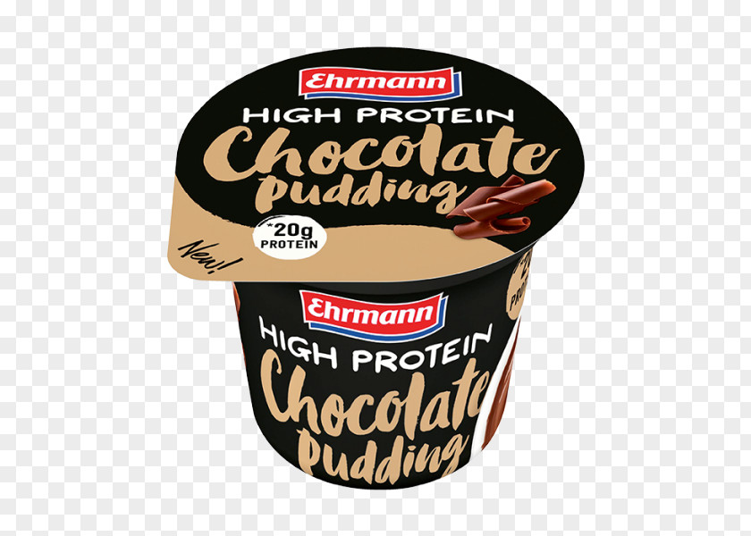 Milk Chocolate Pudding Ehrmann Dessert PNG