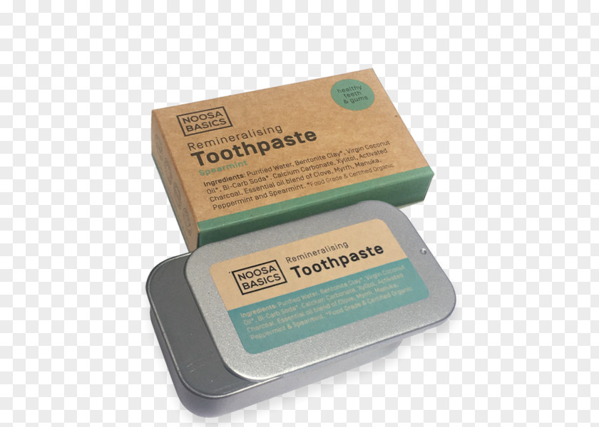 Charcoal Toothpaste Noosa Basics Product Design PNG