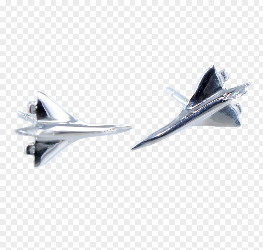 Concorde Avion Airplane Aircraft Earring Jewellery PNG