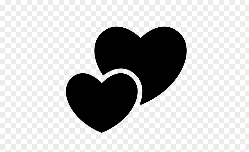 Good Vibe Heart Shape Symbol Couple PNG