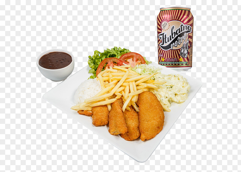 Junk Food French Fries Fish And Chips Full Breakfast Chicken Nugget PNG