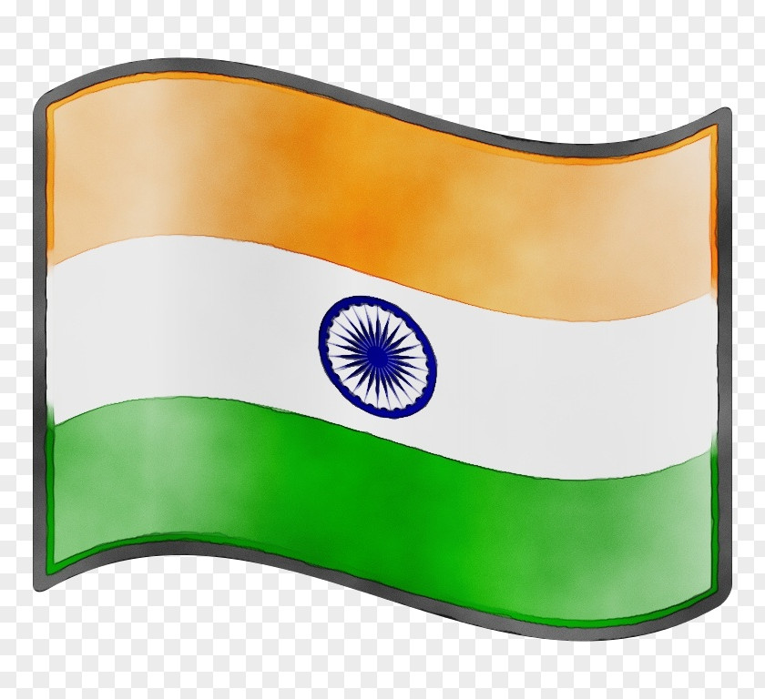 Logo Green India Independence Day Background PNG