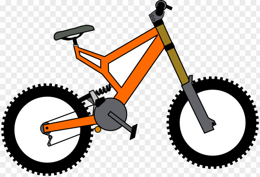 Mountain Bike Clipart Cruiser Bicycle BMX Clip Art PNG