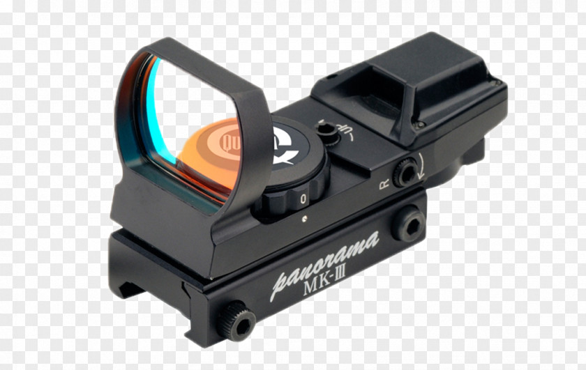 Weapon Reflector Sight Telescopic Red Dot Collimator PNG