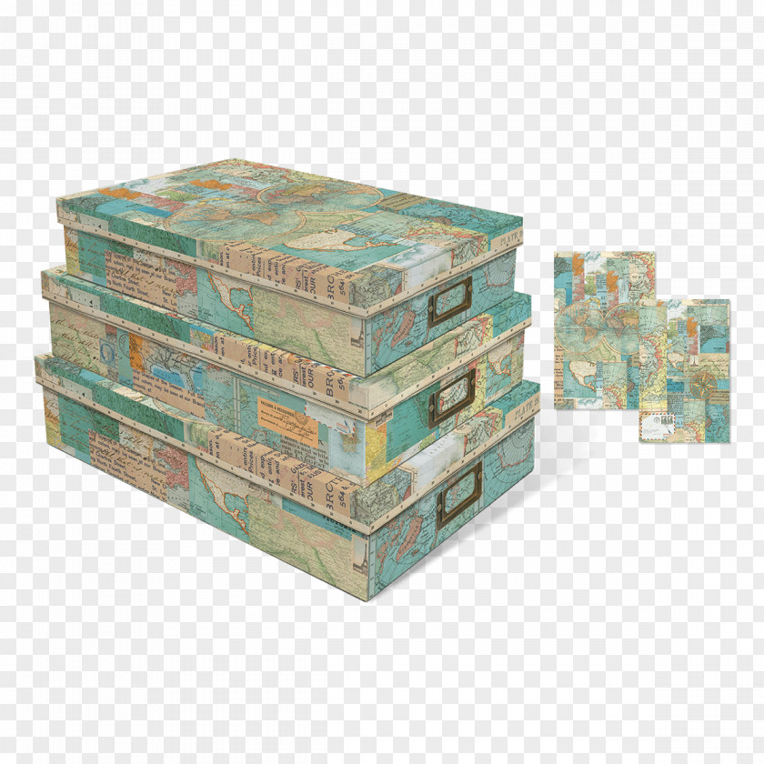 Box Decorative Paper File Folders World PNG