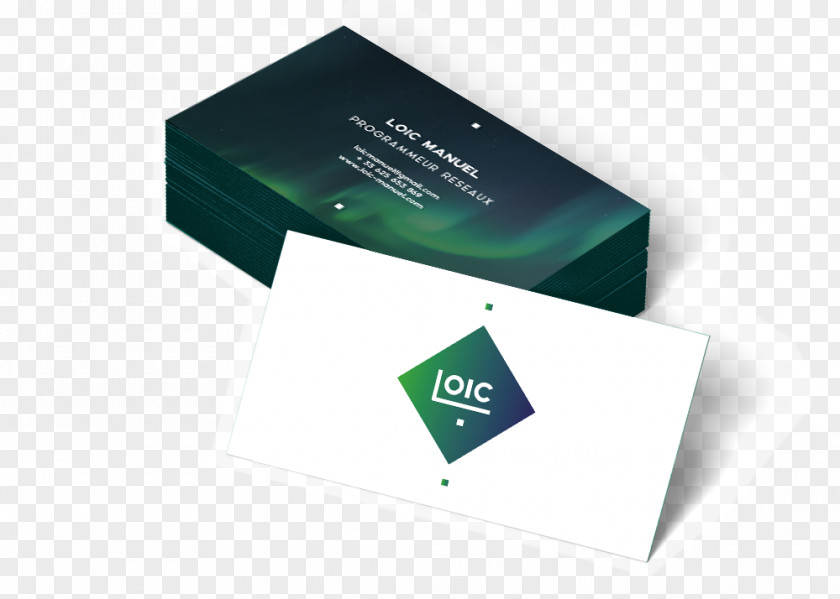 Carte Visite Brand Logo PNG