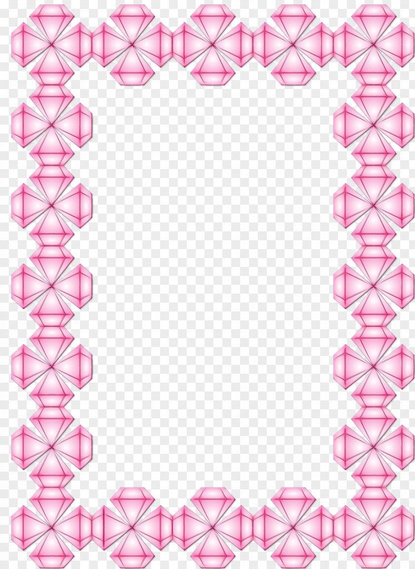 Heart Pink Islamic Geometric Patterns PNG