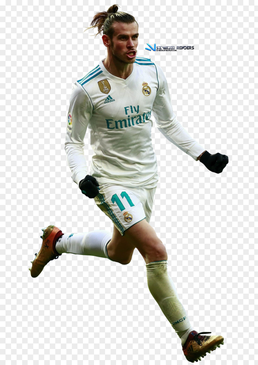 Real Madrid 2018 Gareth Bale C.F. Soccer Player PNG