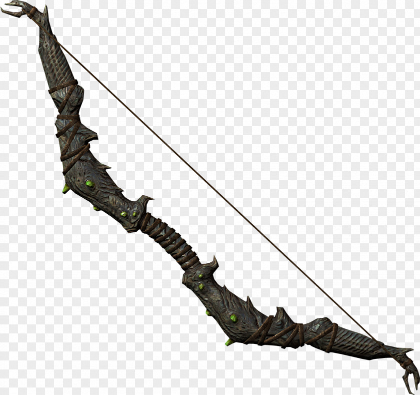 Arrow Bow The Elder Scrolls V: Skyrim And Weapon Wikia PNG